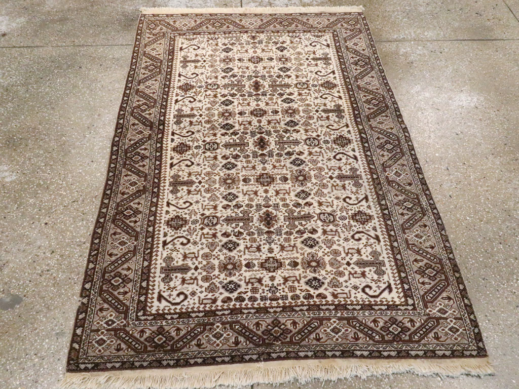Vintage Persian Tabriz Rug, No.24463 - Galerie Shabab