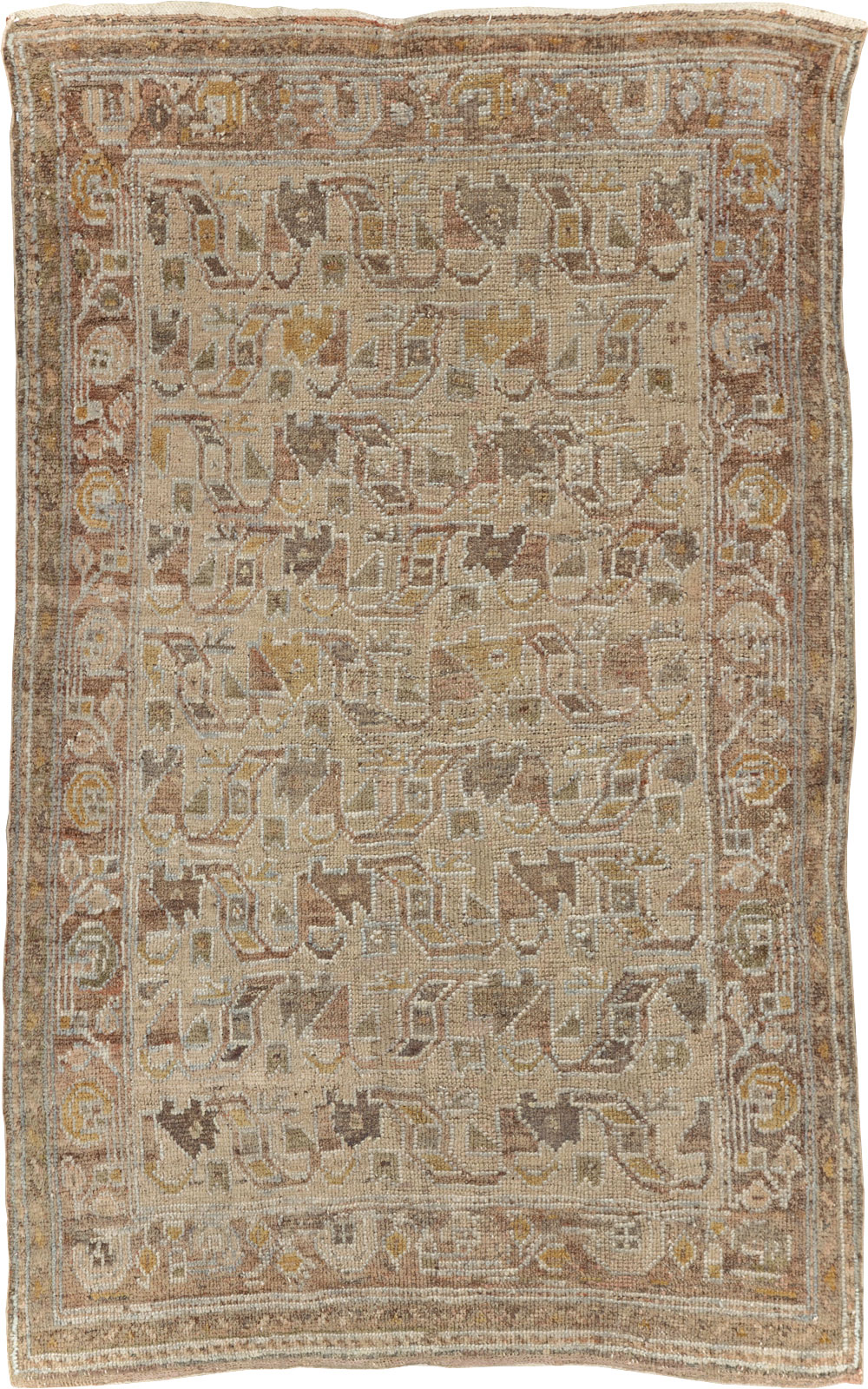 Antique Turkish Anatolian Throw Rug, No.24465 - Galerie Shabab