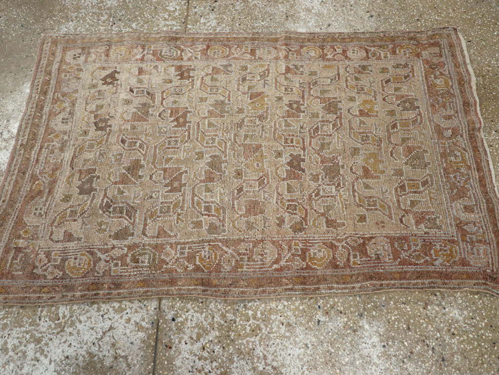 Antique Turkish Anatolian Throw Rug, No.24465 - Galerie Shabab