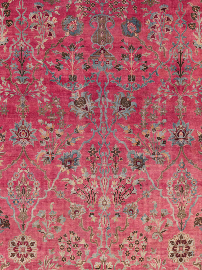 Antique Persian Lavar Kerman Carpet, No.24471 - Galerie Shabab