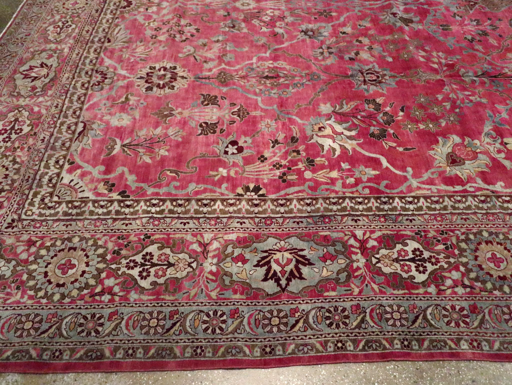 Antique Persian Lavar Kerman Carpet, No.24471 - Galerie Shabab