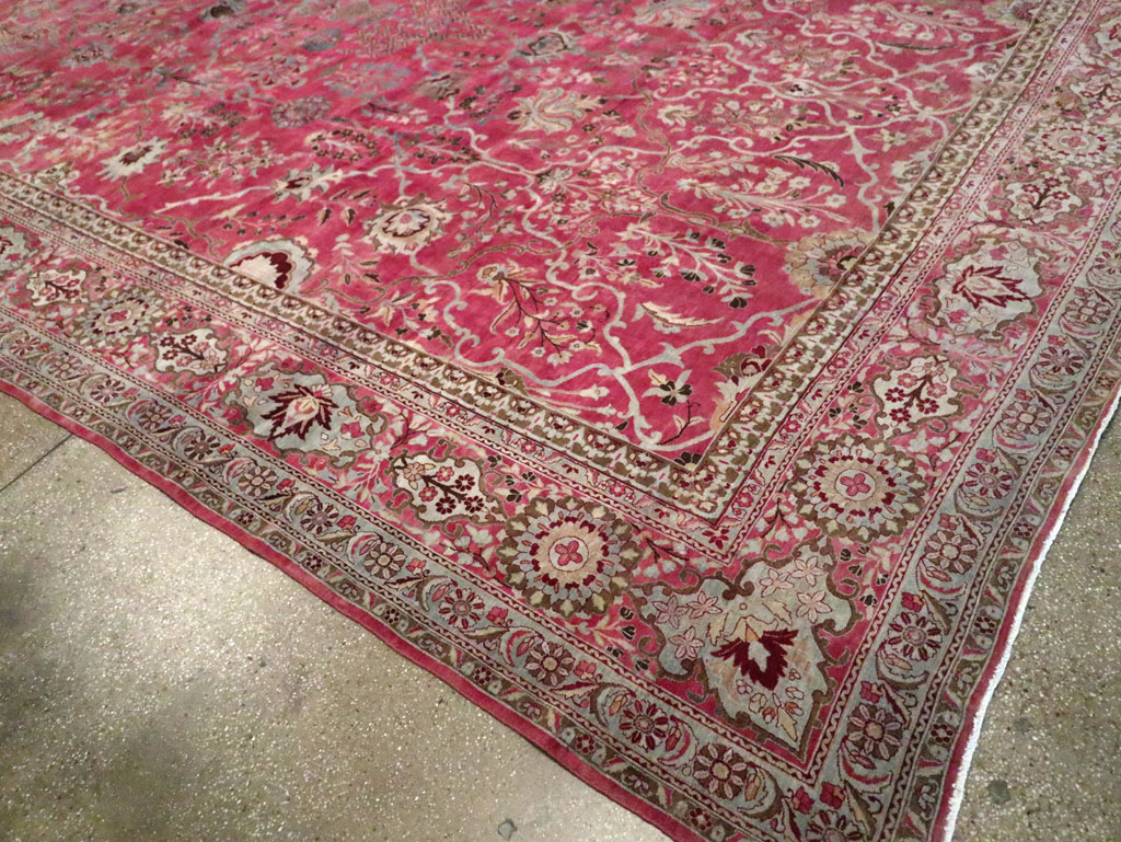 Antique Persian Lavar Kerman Carpet, No.24471 - Galerie Shabab