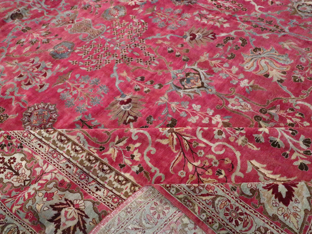 Antique Persian Lavar Kerman Carpet, No.24471 - Galerie Shabab