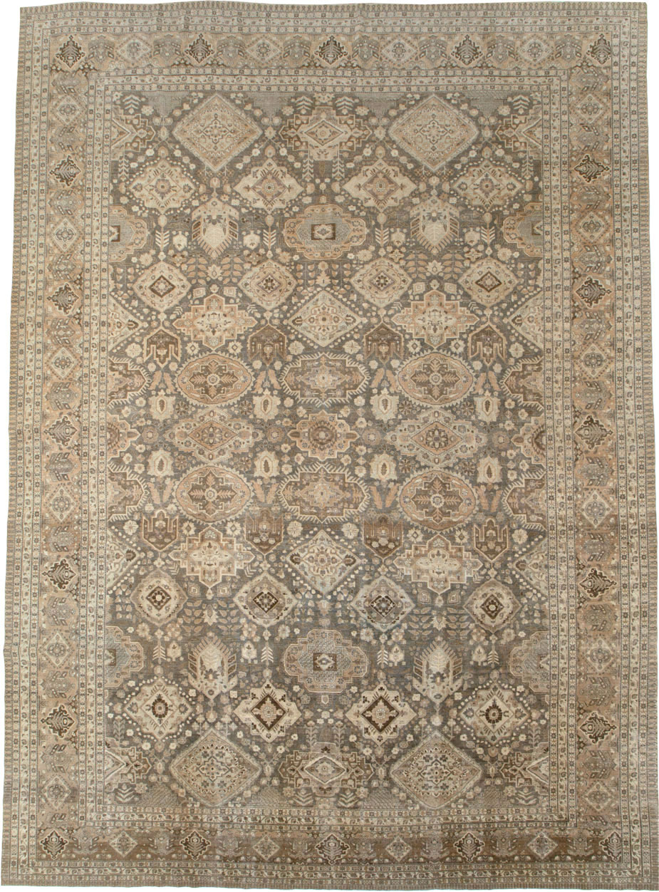 Antique Persian Tabriz Carpet, No.24472 - Galerie Shabab
