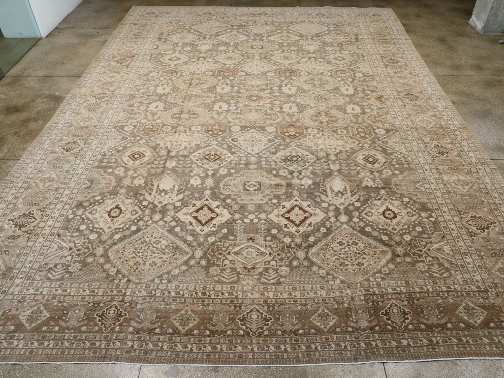 Antique Persian Tabriz Carpet, No.24472 - Galerie Shabab