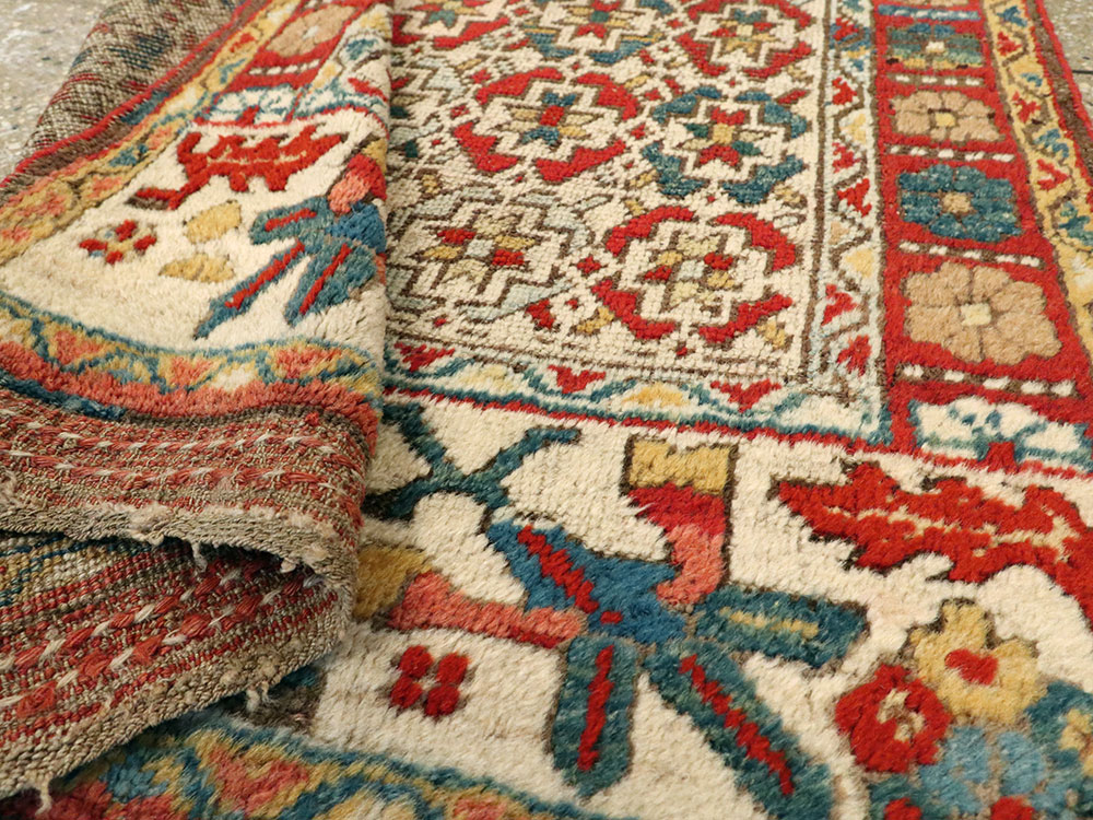 Antique Persian Kurd Bidjar Rug, No.24473 - Galerie Shabab