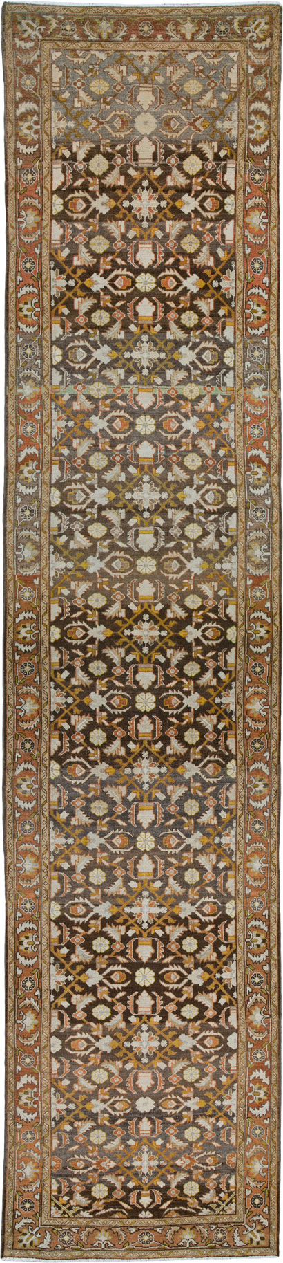 Antique Persian Malayer Runner, No.24478 - Galerie Shabab