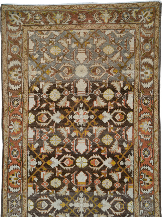Antique Persian Malayer Runner, No.24478 - Galerie Shabab