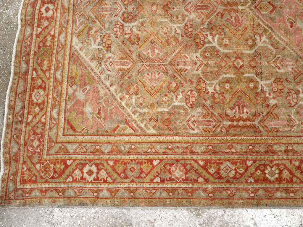 Antique Persian Mahal Rug, No.24480 - Galerie Shabab