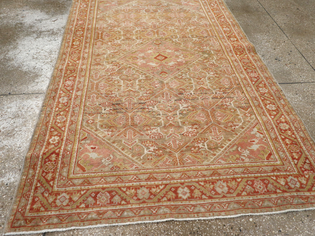 Antique Persian Mahal Rug, No.24480 - Galerie Shabab