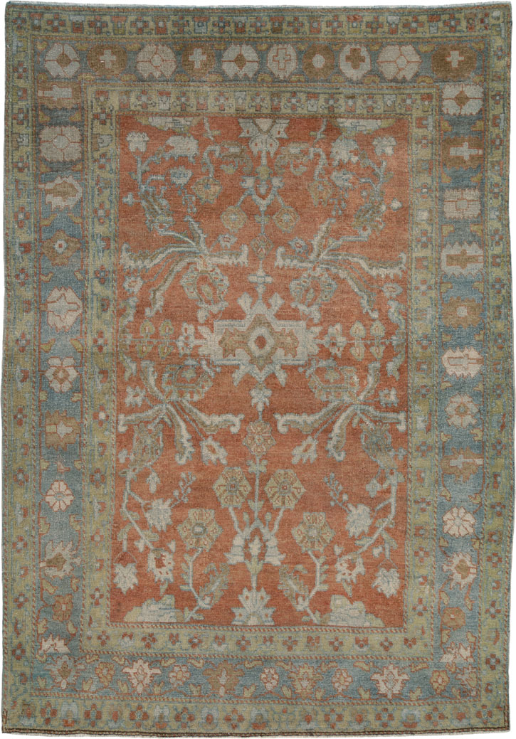 Antique Persian Mahal Carpet, No.24482 - Galerie Shabab