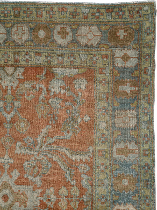 Antique Persian Mahal Carpet, No.24482 - Galerie Shabab