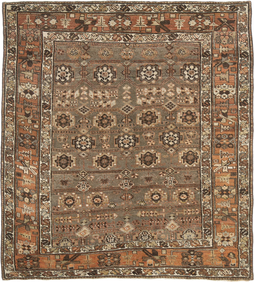 Antique Persian Kurdish Carpet, No.24486 - Galerie Shabab