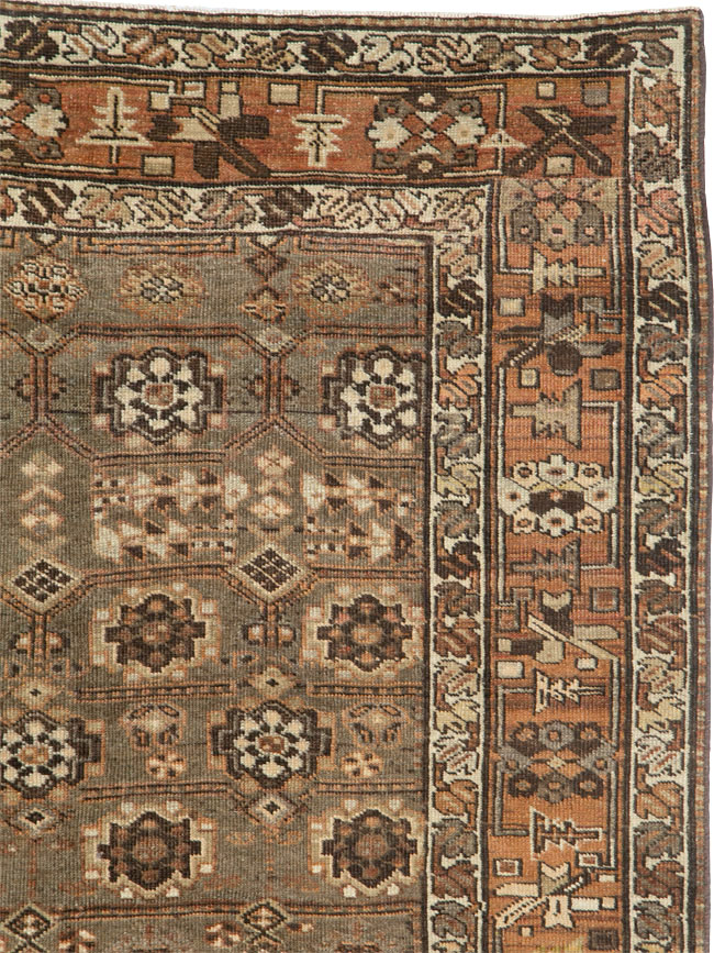 Antique Persian Kurdish Carpet, No.24486 - Galerie Shabab