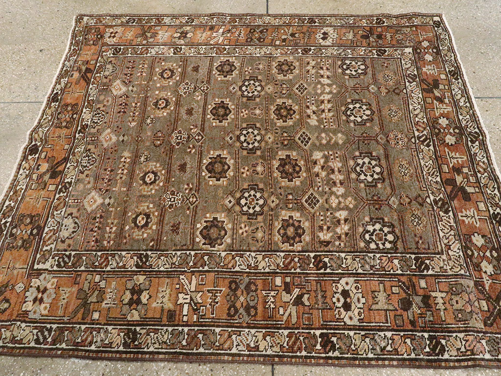 Antique Persian Kurdish Carpet, No.24486 - Galerie Shabab