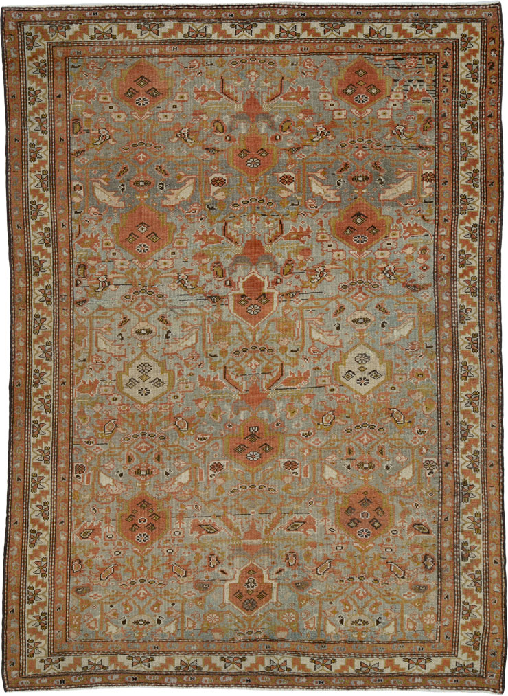 Vintage Persian Malayer Rug, No.24488 - Galerie Shabab