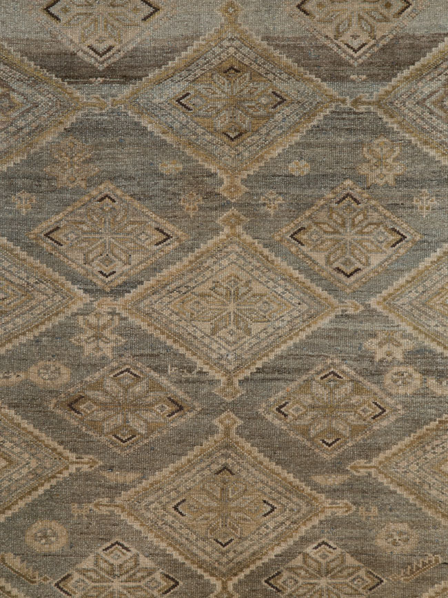 Vintage Persian Malayer Gallery Carpet, No.24491 - Galerie Shabab