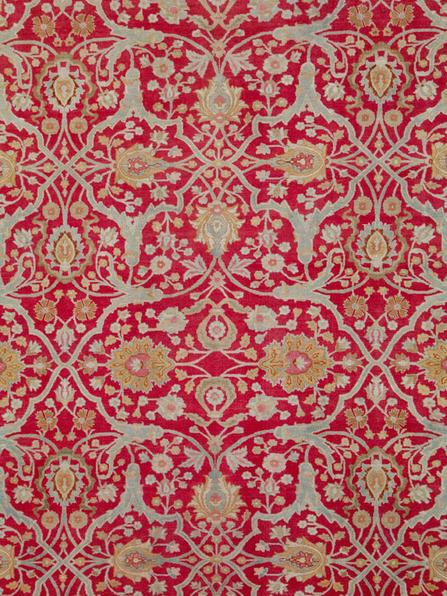 Antique Persian Tabriz Carpet, No.24493 - Galerie Shabab