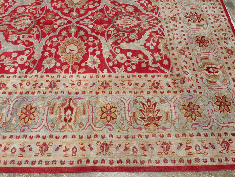 Antique Persian Tabriz Carpet, No.24493 - Galerie Shabab