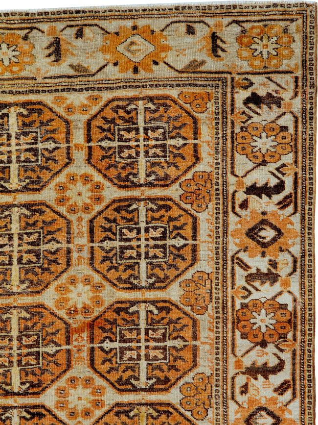 Vintage Persian Mahal Rug, No.24494 - Galerie Shabab