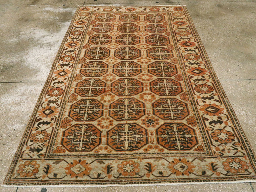 Vintage Persian Mahal Rug, No.24494 - Galerie Shabab