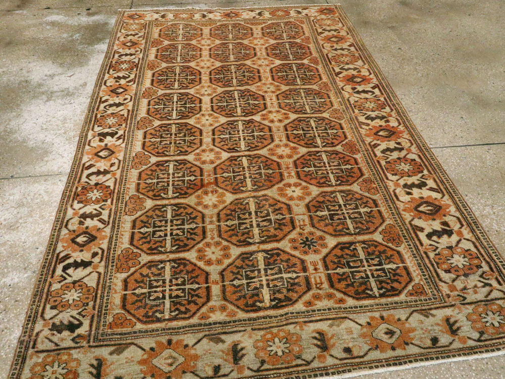 Vintage Persian Mahal Rug, No.24494 - Galerie Shabab