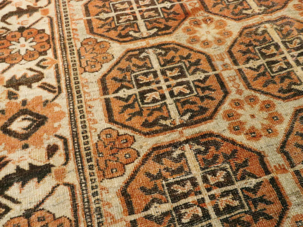 Vintage Persian Mahal Rug, No.24494 - Galerie Shabab