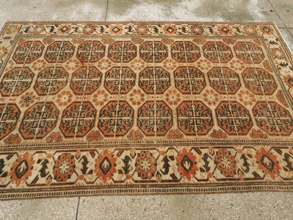 Vintage Persian Mahal Rug, No.24494 - Galerie Shabab