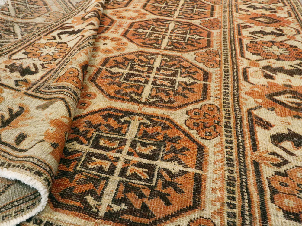 Vintage Persian Mahal Rug, No.24494 - Galerie Shabab