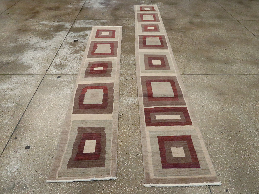 Modern Persian Tabriz Runner, No.24495 - Galerie Shabab