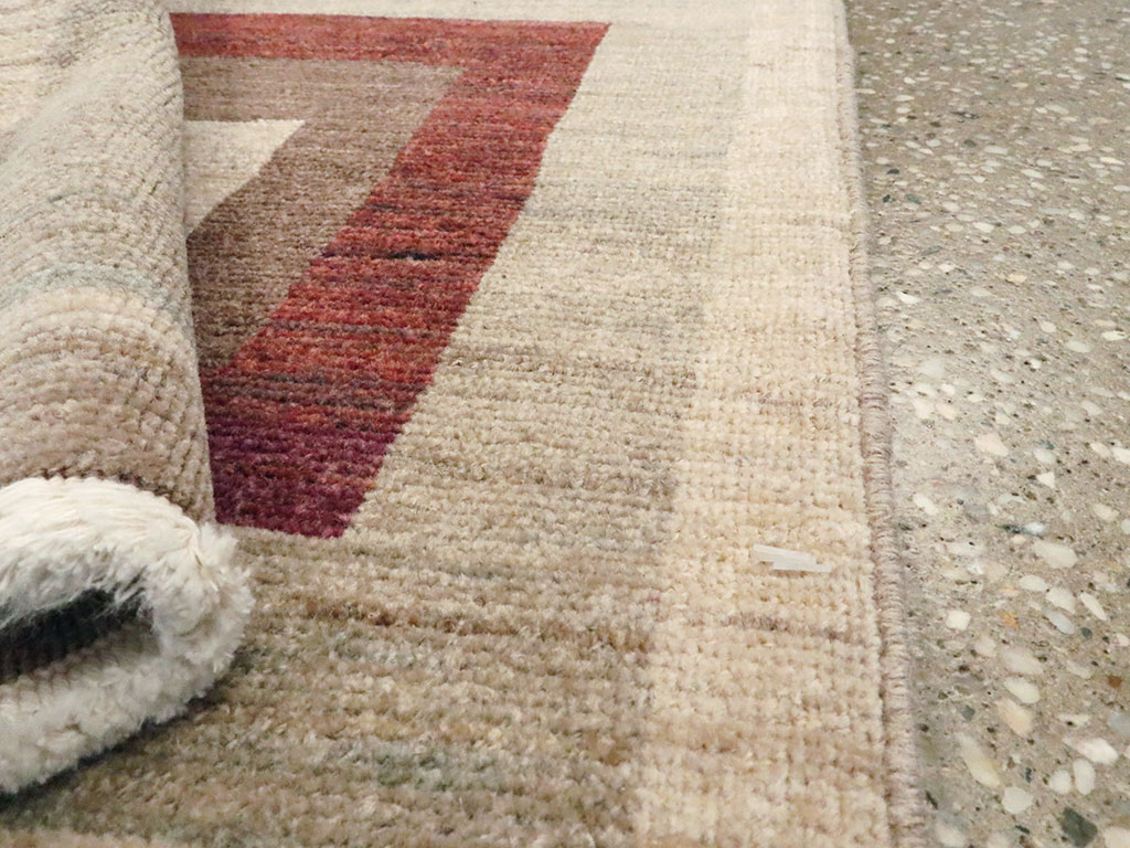 Modern Persian Tabriz Runner, No.24495 - Galerie Shabab