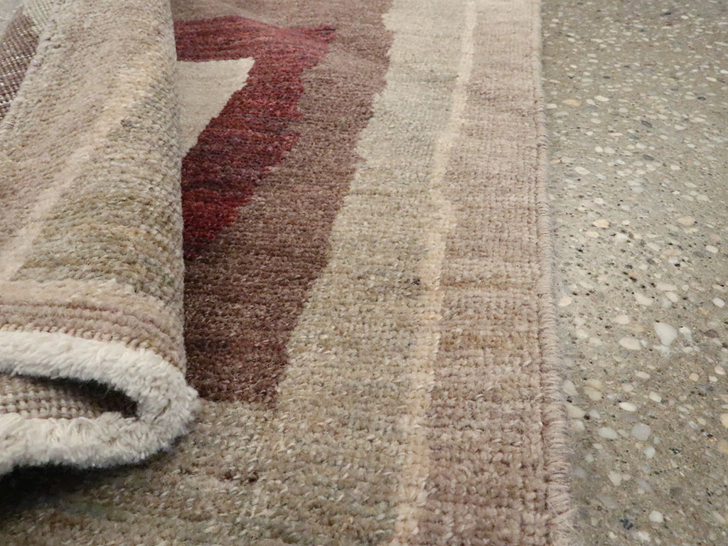 Modern Persian Tabriz Runner, No.24496 - Galerie Shabab