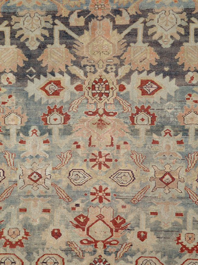 Vintage Persian Malayer Carpet, No.24497 - Galerie Shabab