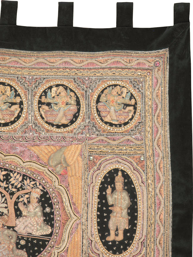 Vintage Burma Tapestry, No.24507 - Galerie Shabab