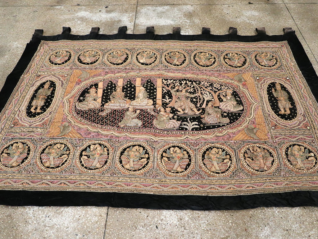 Vintage Burma Tapestry, No.24507 - Galerie Shabab