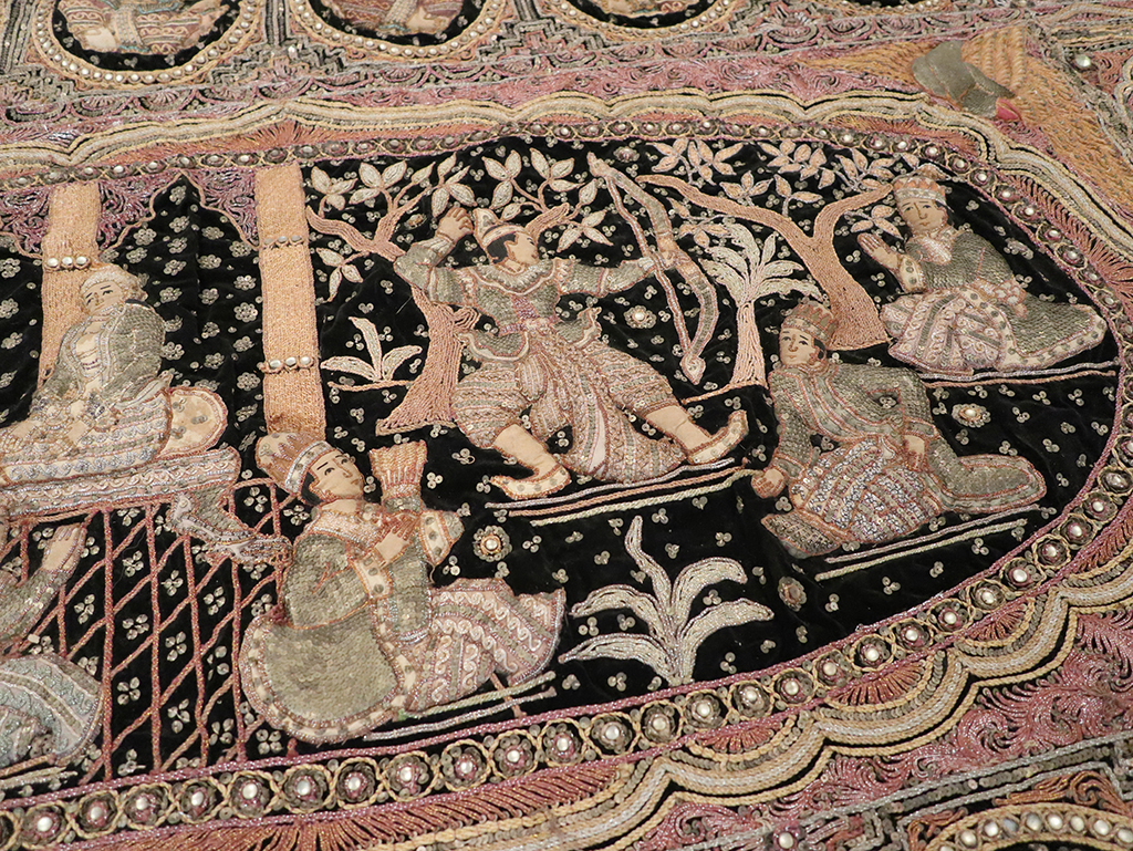 Vintage Burma Tapestry, No.24507 - Galerie Shabab