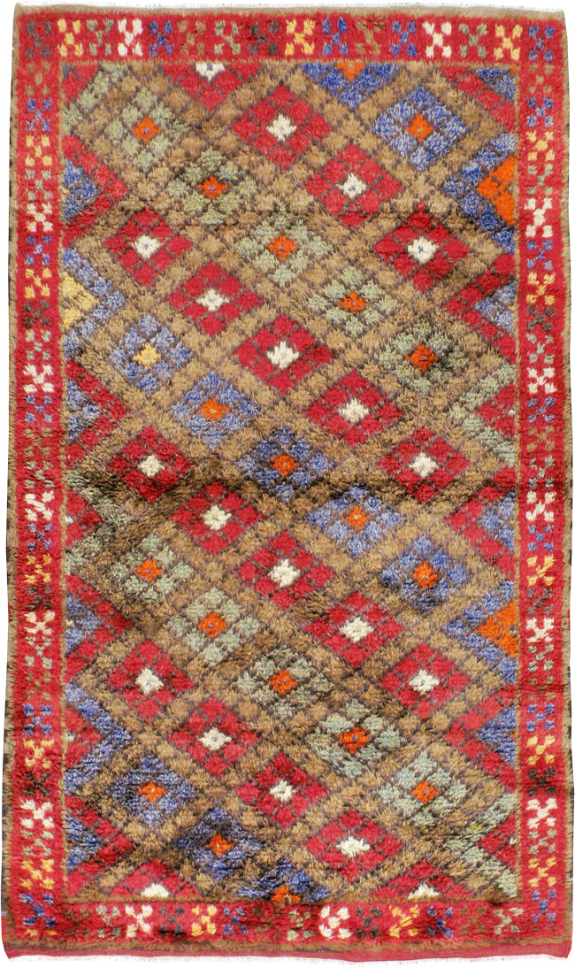 Vintage Turkish Anatolian Rug, No.24510 - Galerie Shabab