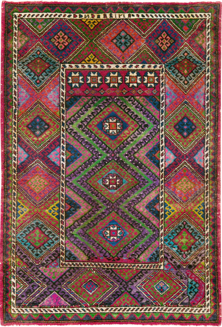 Vintage Turkish Anatolian Rug, No.24511 - Galerie Shabab