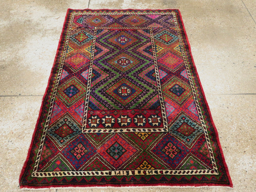 Vintage Turkish Anatolian Rug, No.24511 - Galerie Shabab