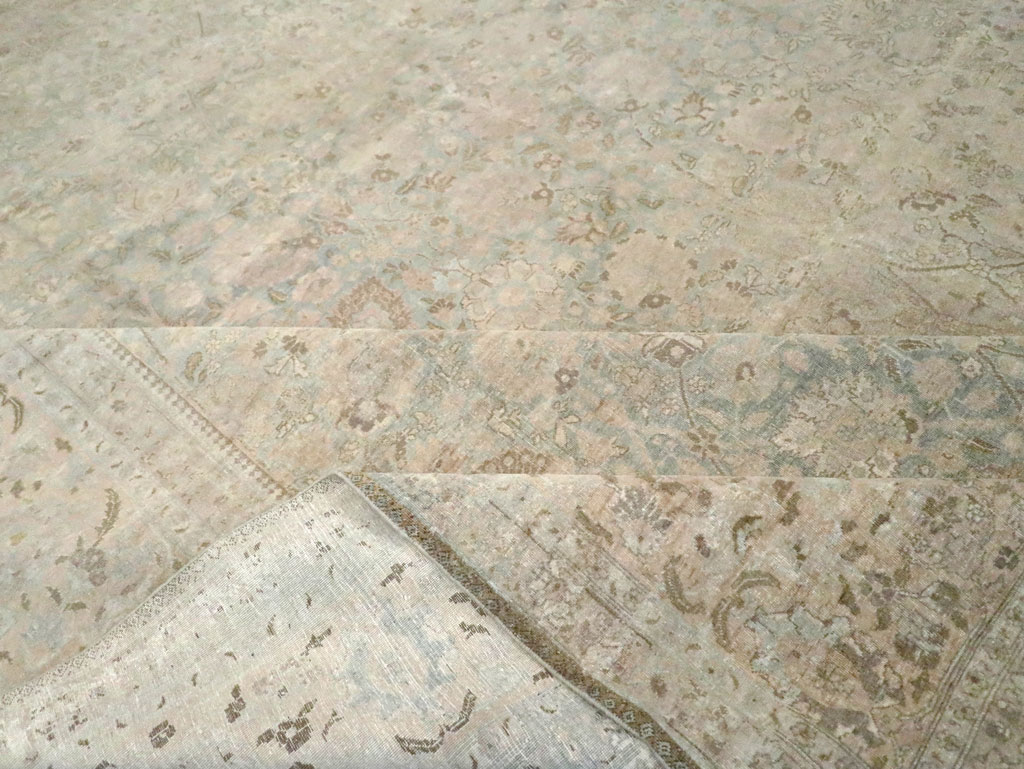 Antique Persian Tabriz Carpet, No.24516 - Galerie Shabab