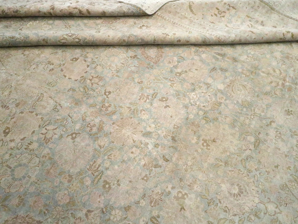 Antique Persian Tabriz Carpet, No.24516 - Galerie Shabab