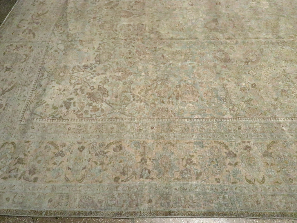 Antique Persian Tabriz Carpet, No.24516 - Galerie Shabab