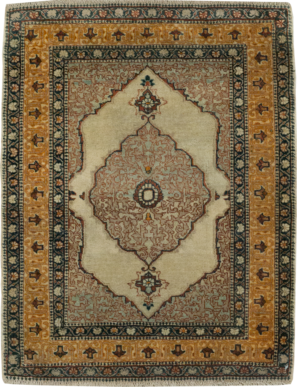 Antique Persian Tabriz Haji Jalili Rug, No.24518 - Galerie Shabab