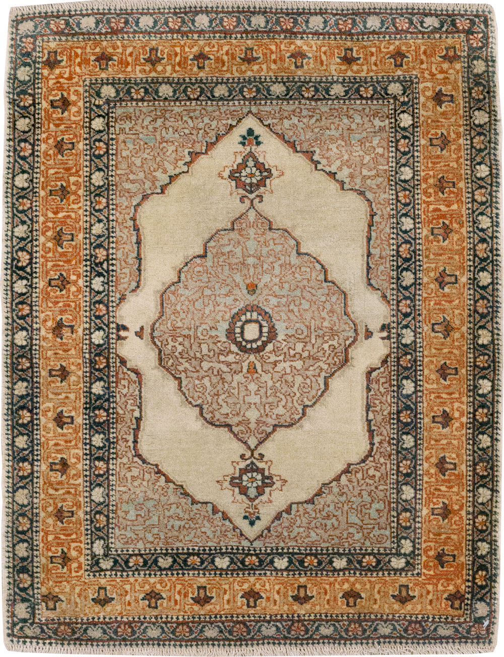 Antique Persian Tabriz Haji Jalili Rug, No.24518 - Galerie Shabab