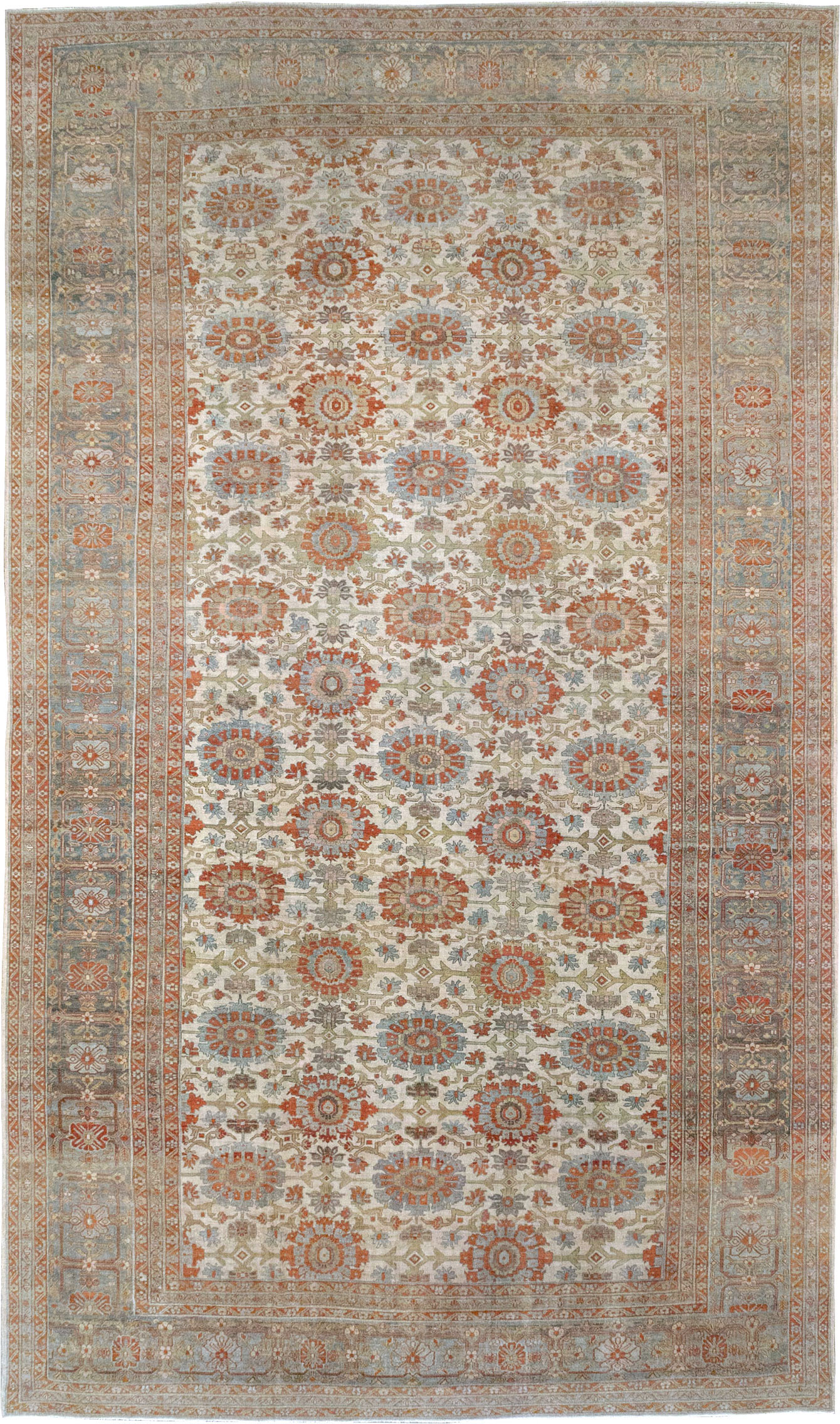 Antique Persian Bibikabad Oversize Carpet, No.24523 - Galerie Shabab