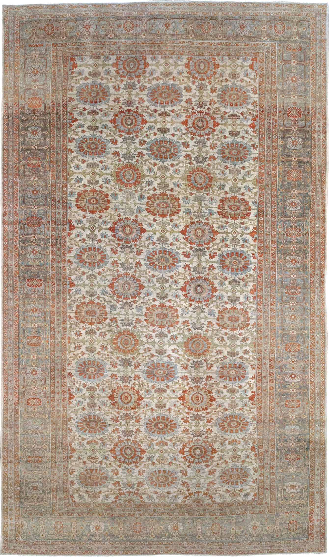 Antique Persian Bibikabad Oversize Carpet, No.24523 - Galerie Shabab
