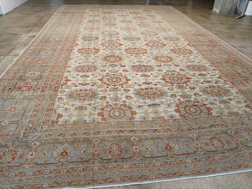 Antique Persian Bibikabad Oversize Carpet, No.24523 - Galerie Shabab
