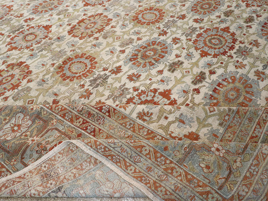 Antique Persian Bibikabad Oversize Carpet, No.24523 - Galerie Shabab