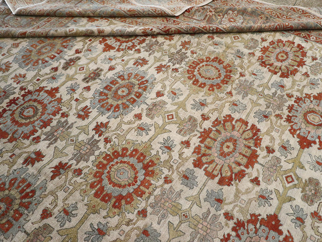 Antique Persian Bibikabad Oversize Carpet, No.24523 - Galerie Shabab