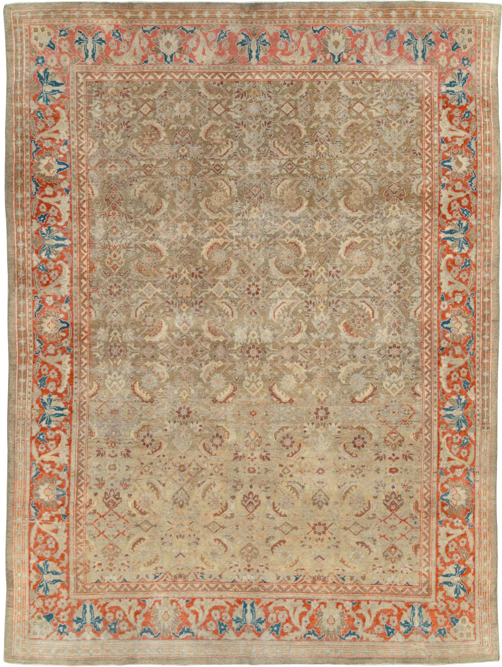 Antique Indian Lahore Carpet, No.24525 - Galerie Shabab